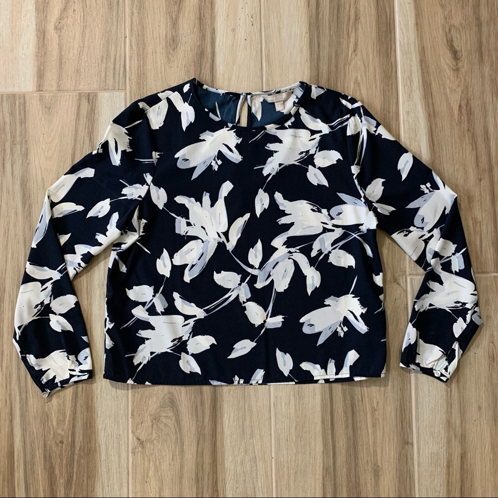 Banana Republic Blouse Floral Print